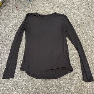 Lululemon Classic Black Long Sleeve Top